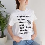 Load image into Gallery viewer, Crochet themed Unisex Tee
