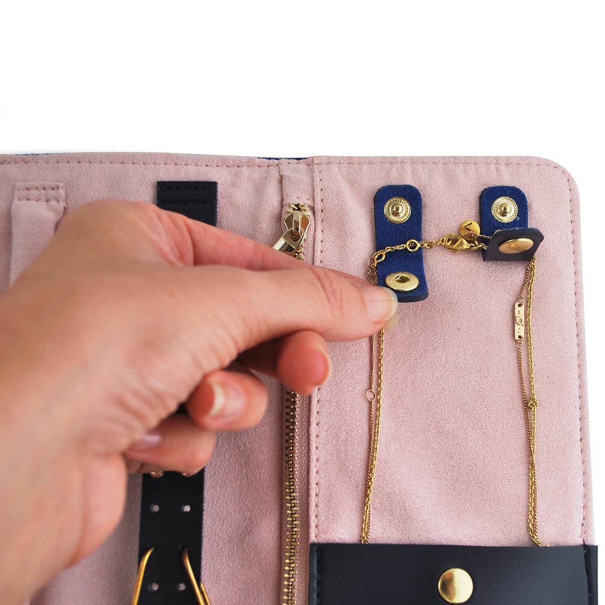 DIY Travel Jewellery Wrap Kit - Cross Stitch your own design