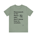 Load image into Gallery viewer, Crochet themed Unisex Tee

