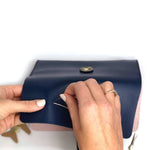 Load image into Gallery viewer, DIY Travel Jewellery Wrap Kit - Cross Stitch your own design
