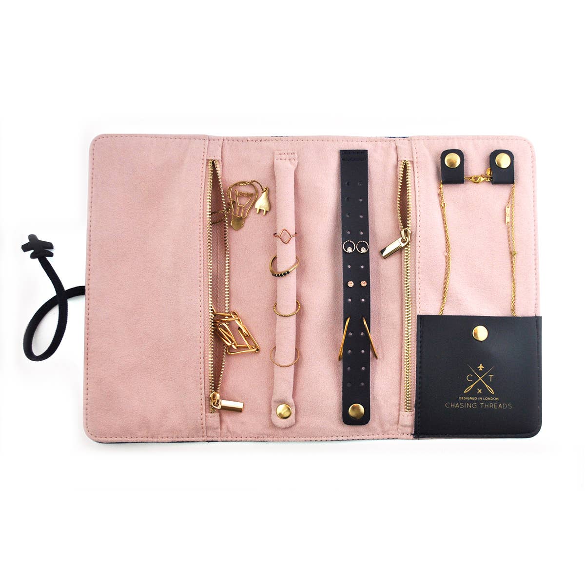 DIY Travel Jewellery Wrap Kit - Cross Stitch your own design
