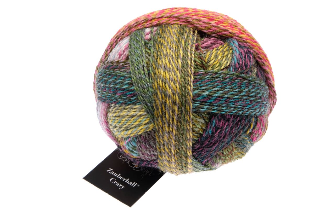 Schoppel Crazy Zauberball - 75% Wool and 25% Nylon, 100g ball