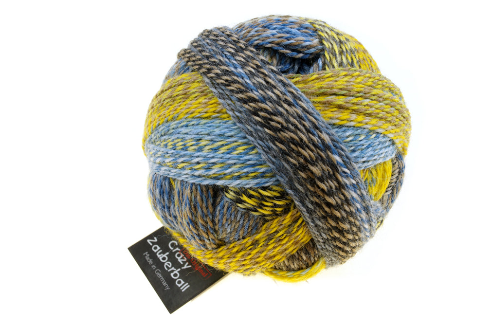 Schoppel Crazy Zauberball - 75% Wool and 25% Nylon, 100g ball