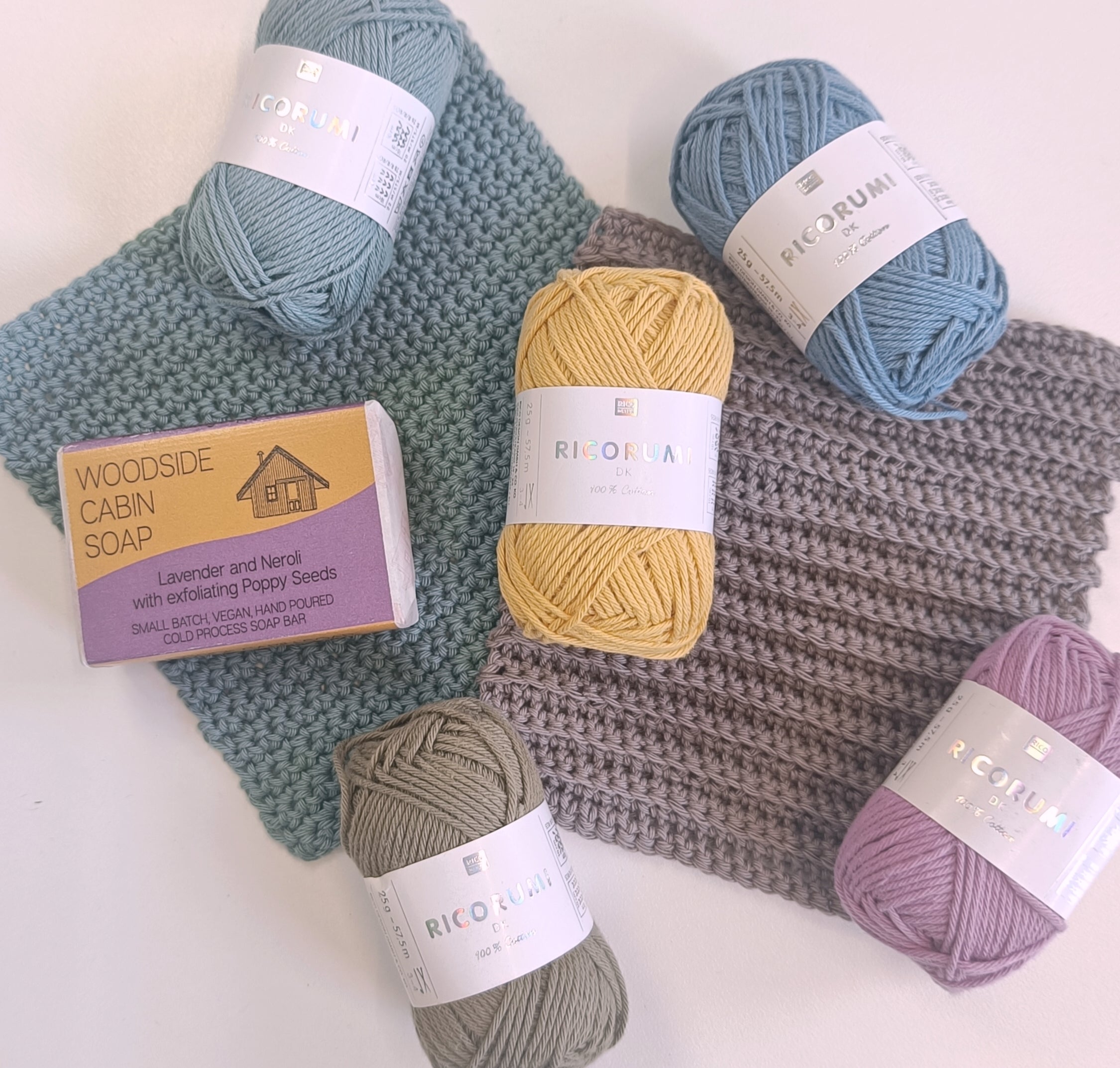 Learn to Crochet - Cotton Facecloths