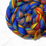 Load image into Gallery viewer, Merino fibre for spinning, felting, weaving or other crafts. 100g braid
