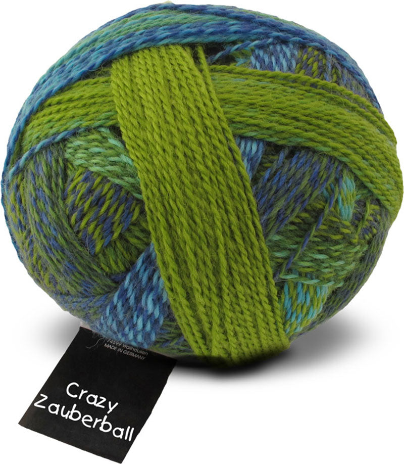 Schoppel Crazy Zauberball - 75% Wool and 25% Nylon, 100g ball