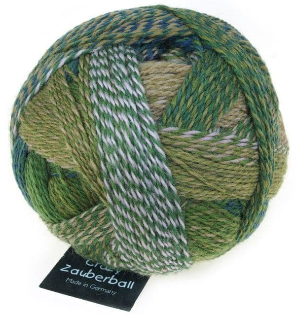 Schoppel Crazy Zauberball - 75% Wool and 25% Nylon, 100g ball