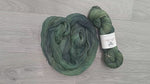 Load and play video in Gallery viewer, Kelp Forrest - hand-dyed Merino/Nylon mix, 100g, 425m
