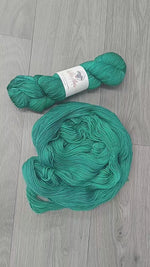 Load and play video in Gallery viewer, Seaglass - hand-dyed Merino/Nylon mix, 100g, 425m
