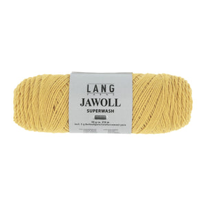 Lang Yarns Jawoll sockyarn, colour mustard, 0250