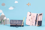 Load image into Gallery viewer, DIY Travel Jewellery Wrap Kit - Cross Stitch your own design
